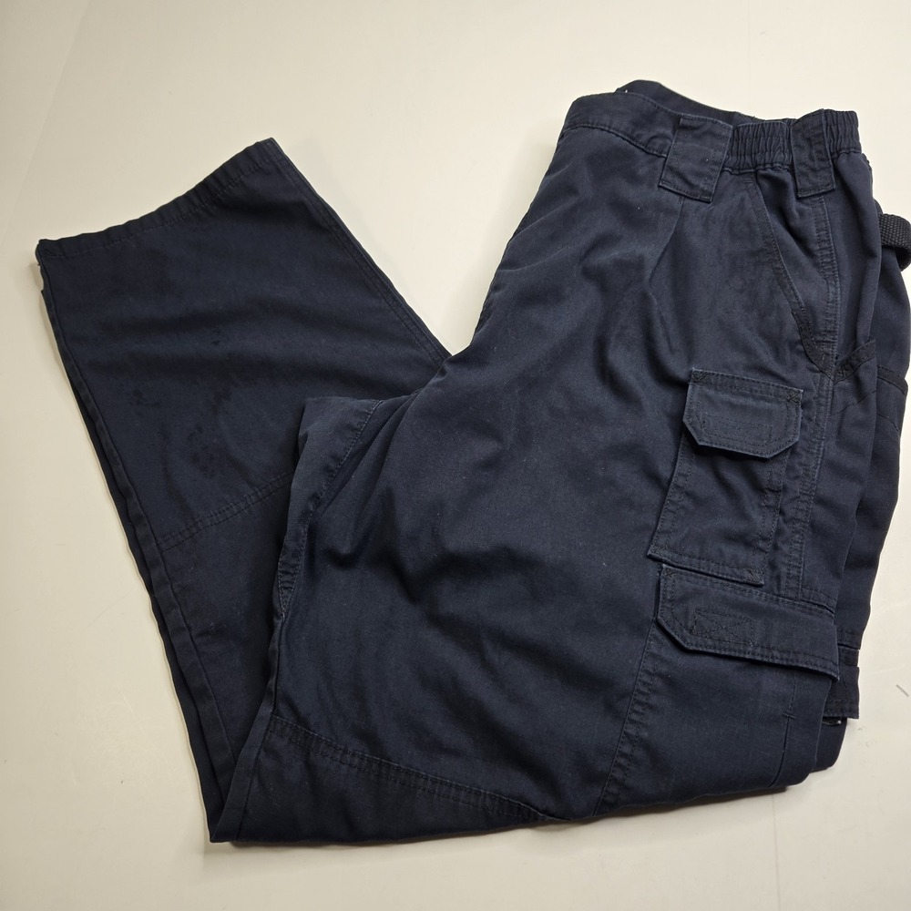 5.11 Tactical Men's Tag Cargo Pants Navy Blue Functional  A13